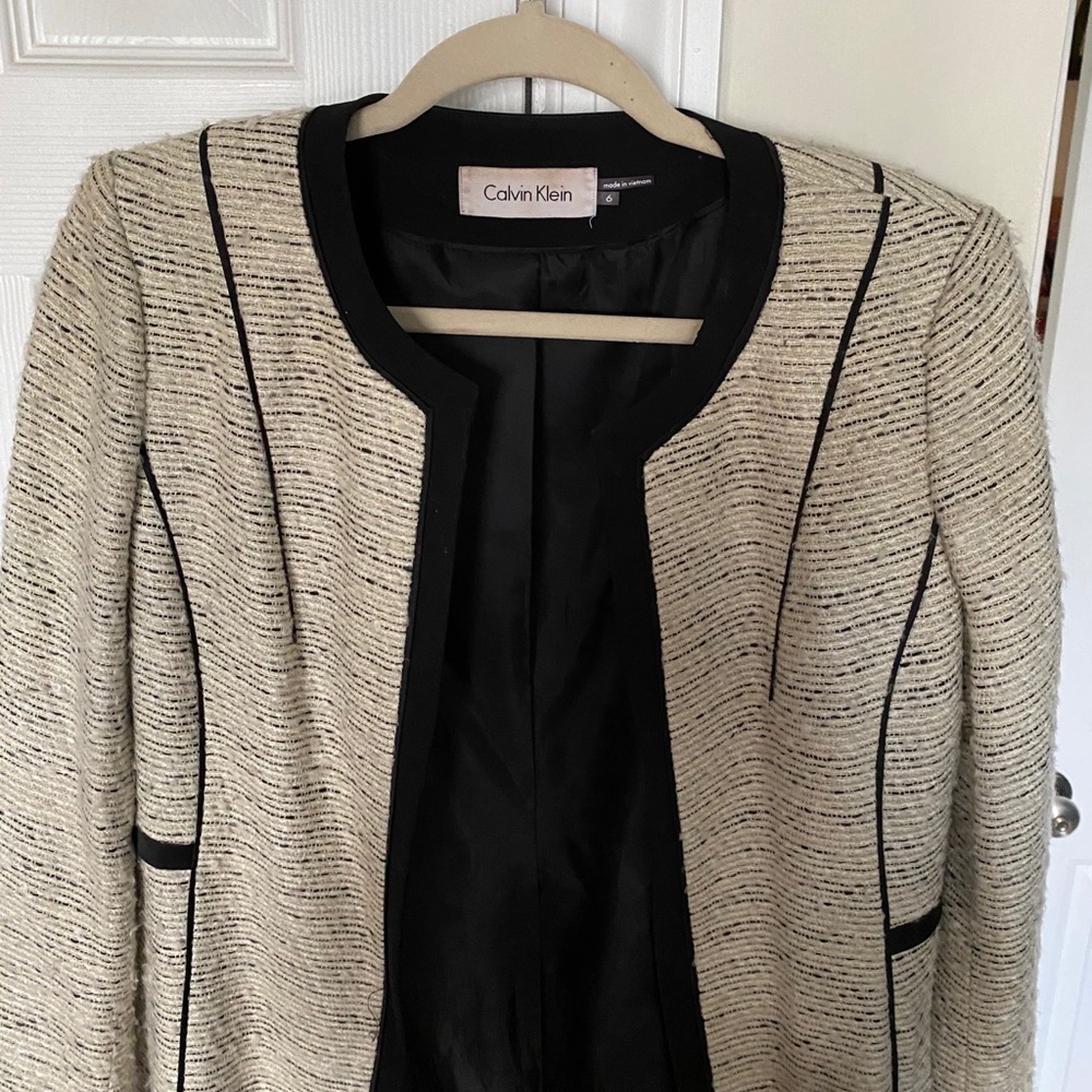 Calvin Klein open jacket